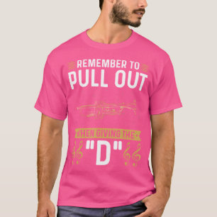 Dra ut Ge D-trumpetertrumpen för den funktionella T Shirt