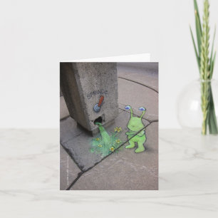 dra våren använda påtryckning kort