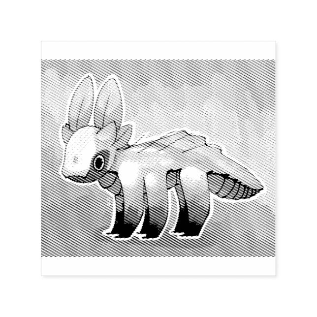 Draakje Självfärgande Stämpel (Design)