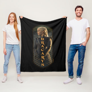 "Dracarys" Daenerys Targaryen Graphic Fleecefilt