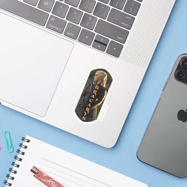 "Dracarys" Daenerys Targaryen Graphic Klistermärken (Laptop med iPhone)