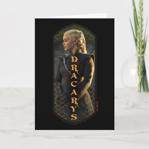 "Dracarys" Daenerys Targaryen Graphic Kort