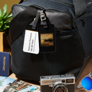 "Dracarys" Drogon Breathing Fire Graphic Bagagebricka