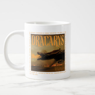 "Dracarys" Drogon Breathing Fire Graphic Jumbo Mugg
