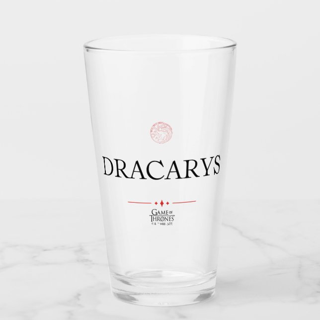 Dracarys Glaskopp (Framsida)