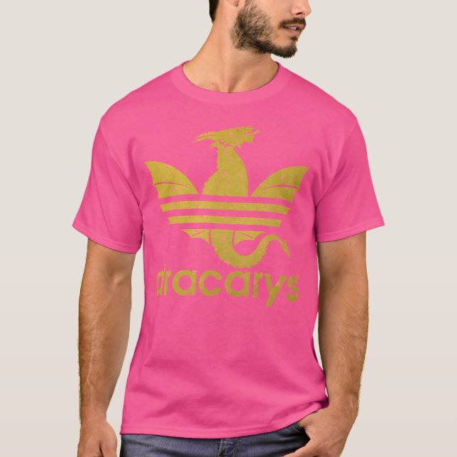 Dracarys Guld T Shirt (Framsida)