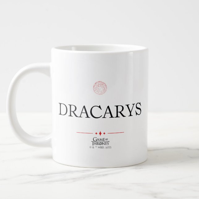 Dracarys Jumbo Mugg (Vänster)