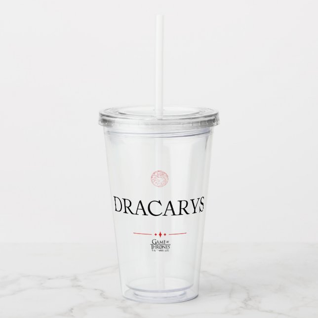 Dracarys Take Away Mugg (Framsida)