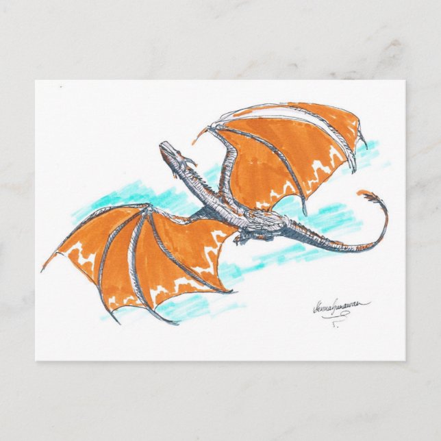 Dracarys Vykort (Framsida)