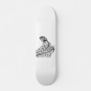 Drache am Felsen Skateboard Bräda 19,5 Cm