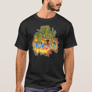 Drachen Fire Logotyp Design Classic T-Shirt