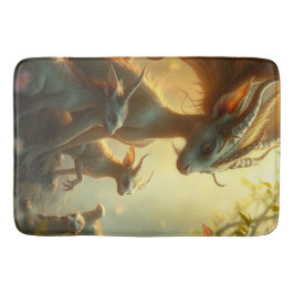 „Drachenmutter im goldenen Wald“ Badrumsmatta