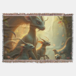 „Drachenmutter im goldenen Wald“ Filt