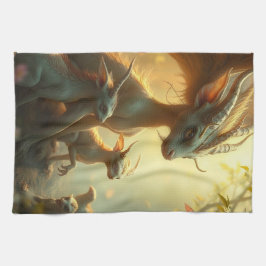 „Drachenmutter im goldenen Wald“ Kökshandduk