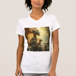 „Drachenmutter im goldenen Wald“ T Shirt