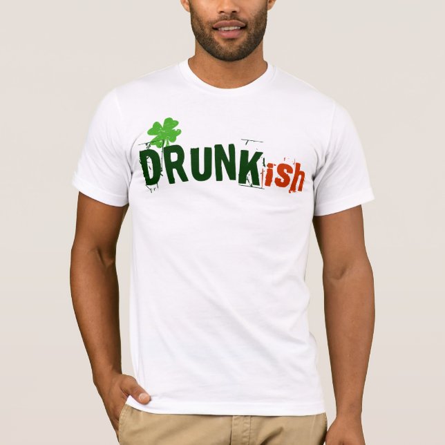 Drack-ish Drunkish T-shirt (Framsida)