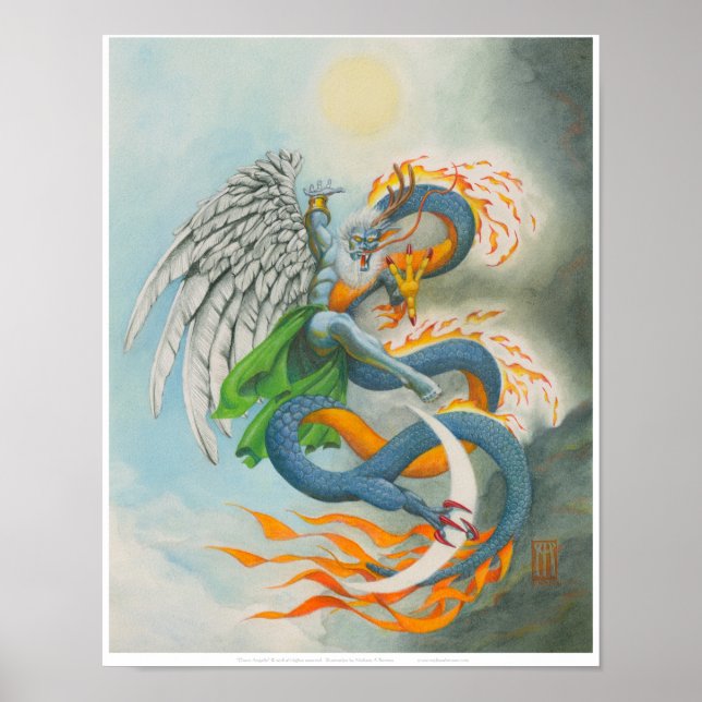 Draco Angelis Poster (Framsidan)