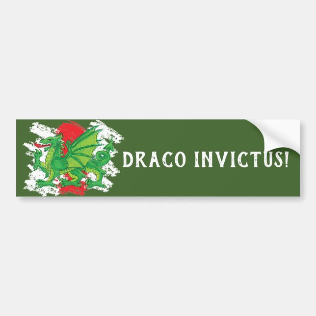 Draco Invictus Bildekal (Framsidan)