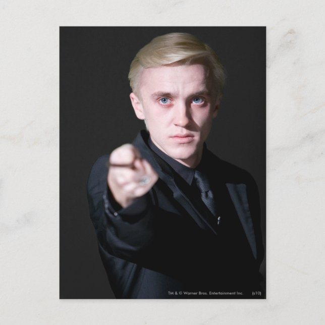 Draco Malfoy 2 Vykort (Framsida)