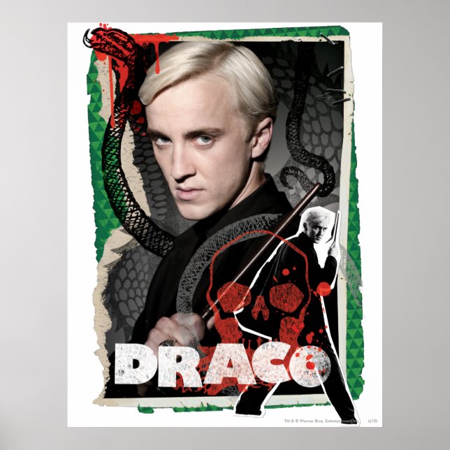 Draco Malfoy 6 Poster (Framsidan)