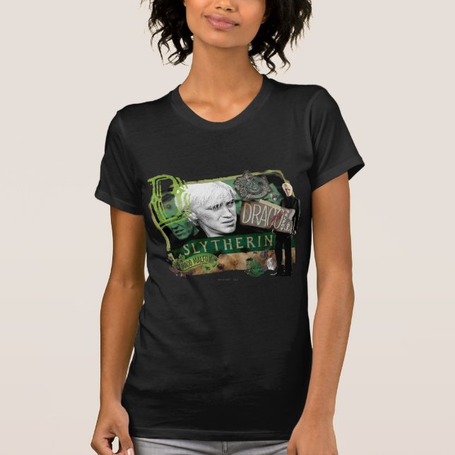 Draco Malfoy Collage 1 Tee (Framsida)