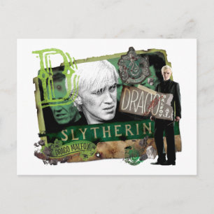 Draco Malfoy Collage 1 Vykort