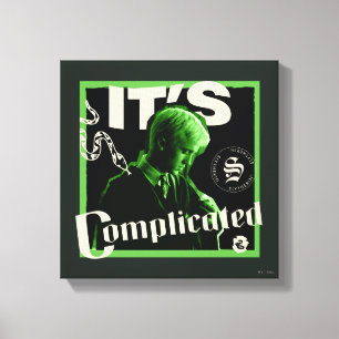Draco Malfoy - "Det är komplicerat" Canvastryck
