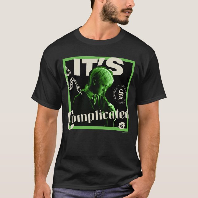 Draco Malfoy - "Det är komplicerat" T Shirt (Framsida)