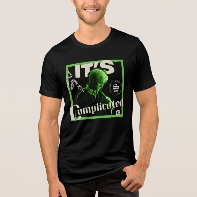 Draco Malfoy - "Det är komplicerat" T Shirt (Framsida)