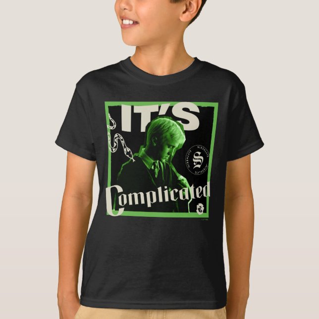 Draco Malfoy - "Det är komplicerat" T Shirt (Framsida)