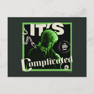 Draco Malfoy - "Det är komplicerat" Vykort