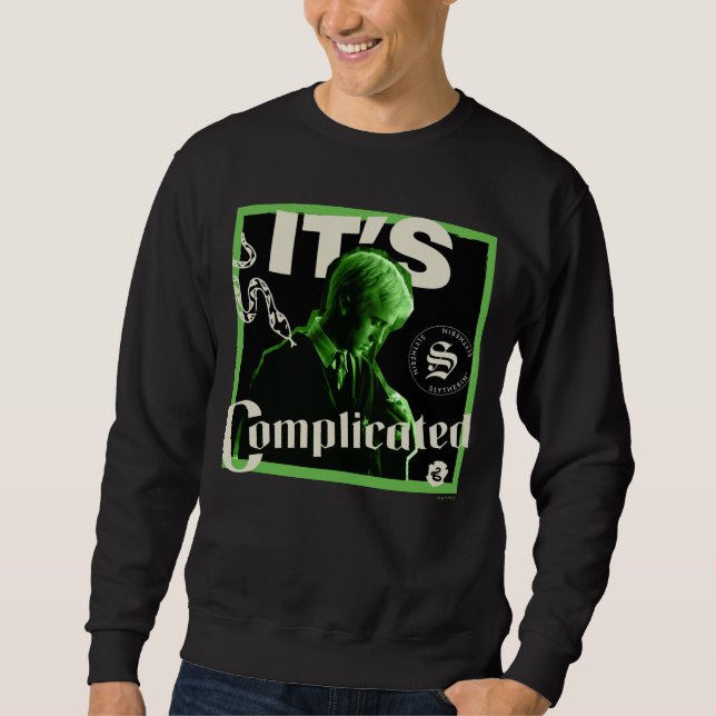 Draco Malfoy - "It's Complicated" Lång Ärmad Tröja (Framsida)