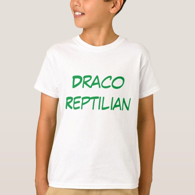 draco reptilian tee shirt (Framsida)