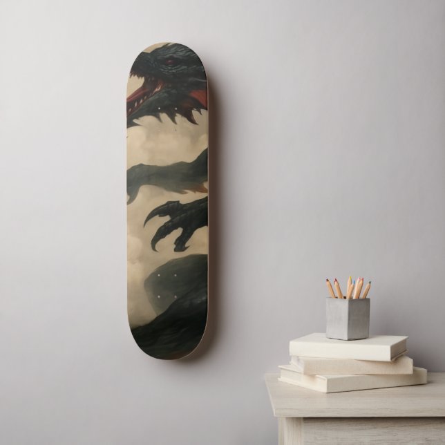 Draco Skateboard (Väggkonst)