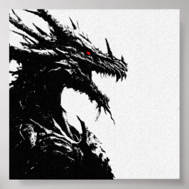 DRACONIAN | Papper utskrift för projektionsyta Poster