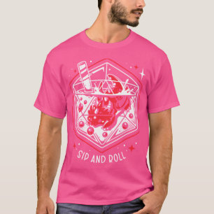 Draconic Bubble Tea - Dragon D 20 Dice T Shirt