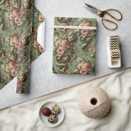 Dracs Finery - Mythic Gothic Dragon Bandana Presentpapper