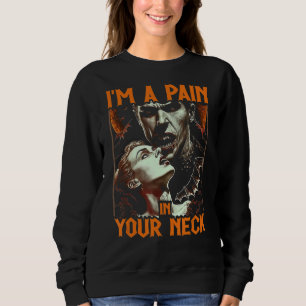 Dracula är en smärta i Nacke, Gothic Emo Girl Vam T Shirt