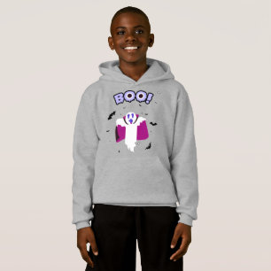 Dracula Boo Light Steel Kids Hoodie T Shirt