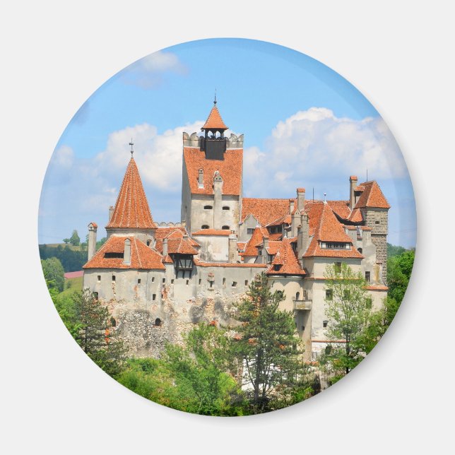 Dracula Castle i Transylvania, Rumänien Magnet (Framsidan)