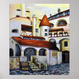Dracula Castle - Insida Courtyard Poster