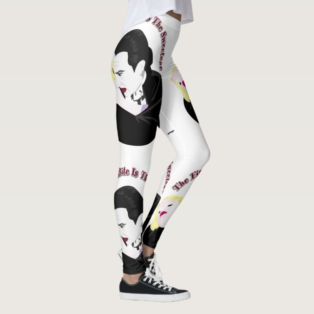 Dracula, den första Bitan är den sötaste Leggings (Höger)