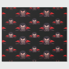 Dracula Gothic Horror Halloween Presentpapper