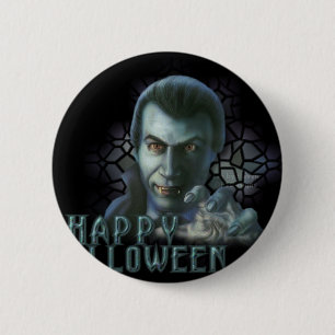 Dracula Halloween Knapp