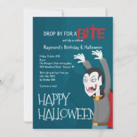 Dracula Halloweenfest Inbjudan