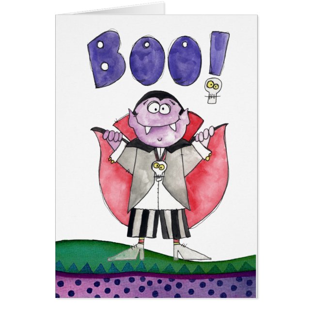 Dracula Hälsningskort (Framsidan)