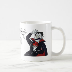 Dracula: Nej... inte magneter! Kaffemugg