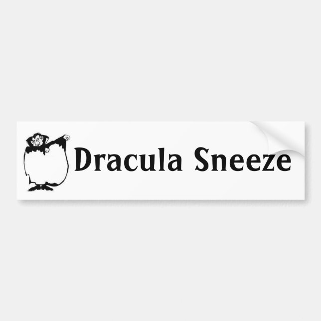 Dracula nysar bildekal (Framsidan)