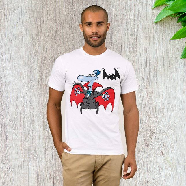 Dracula och Fladdermus Manar T-Shirt (Skapare uppladdad)