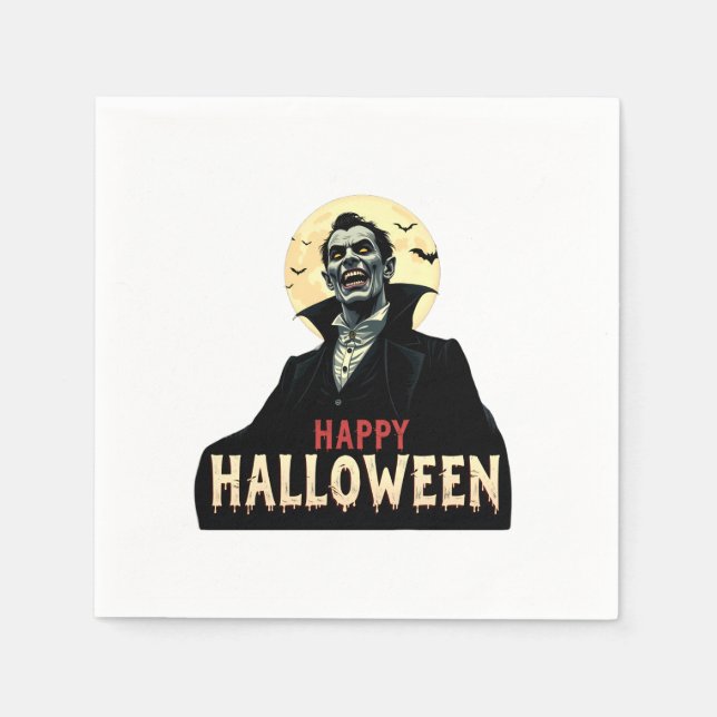 Dracula Önskemål Du är en talokikväll Pappersservett (Framsidan)